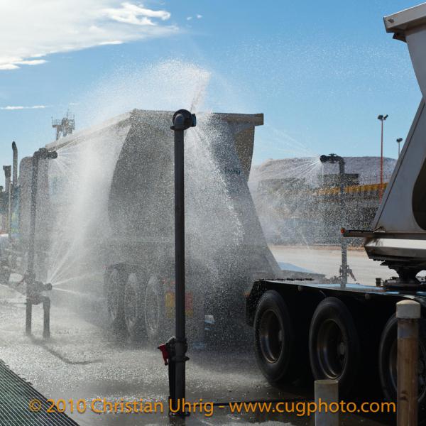 Salt mine Truck Wash