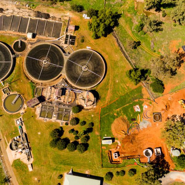 Old Wastewater Treatment plant decommissioning project