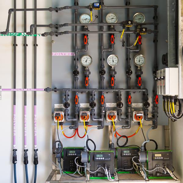 analysis wet rack and dosing system